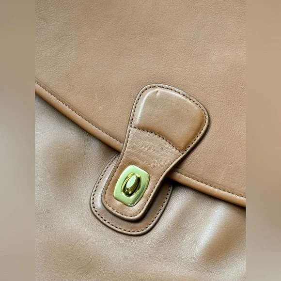 Vintage COACH Vintage 2way Briefcase Hand Bag Business K9Z 5266 Leather Brown - Picture 6 of 14